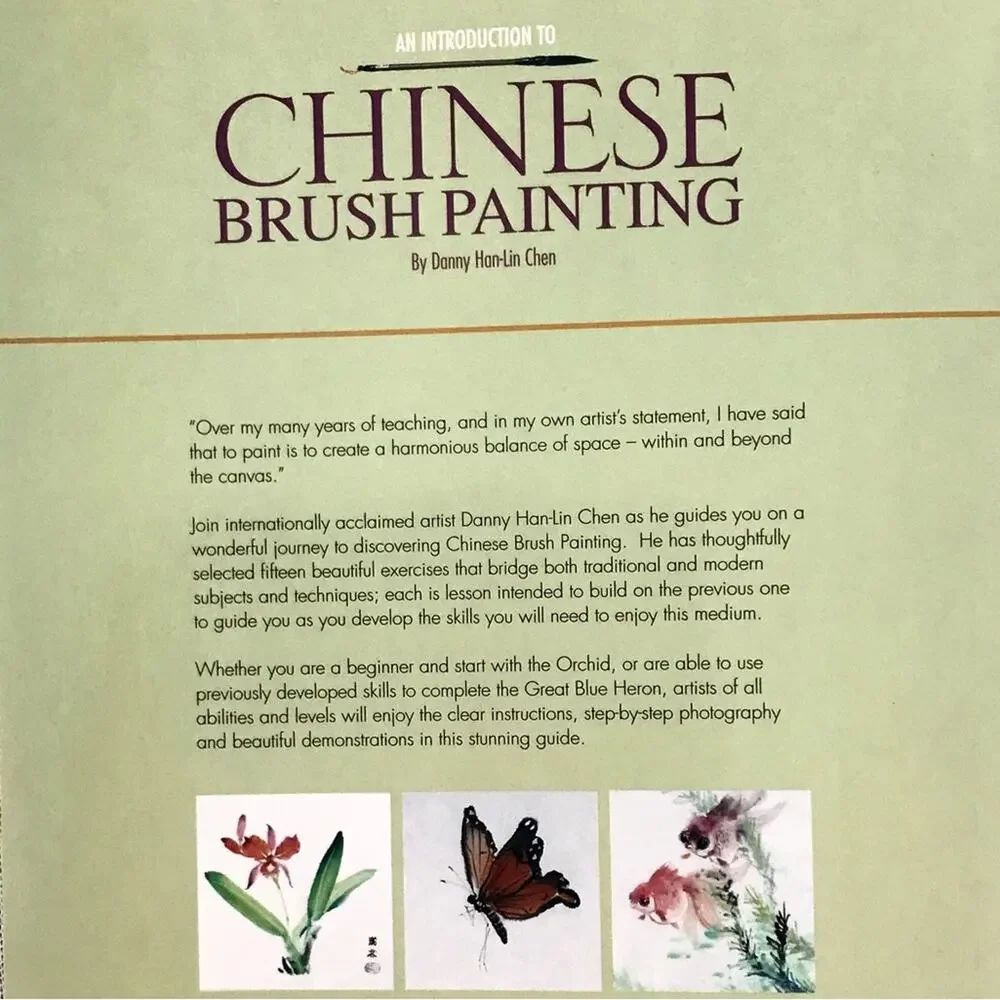 Painting Kit Art of Chinese Brush Painting Intro by Danny Han-Lin Chen